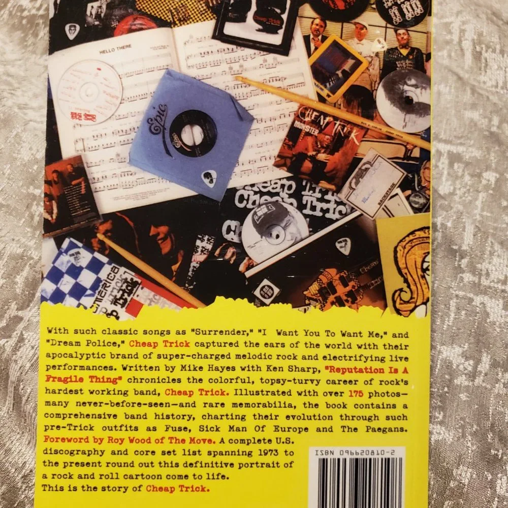 Cheap Trick Reputation Is A Fragile Thing book - Picture 2 of 4